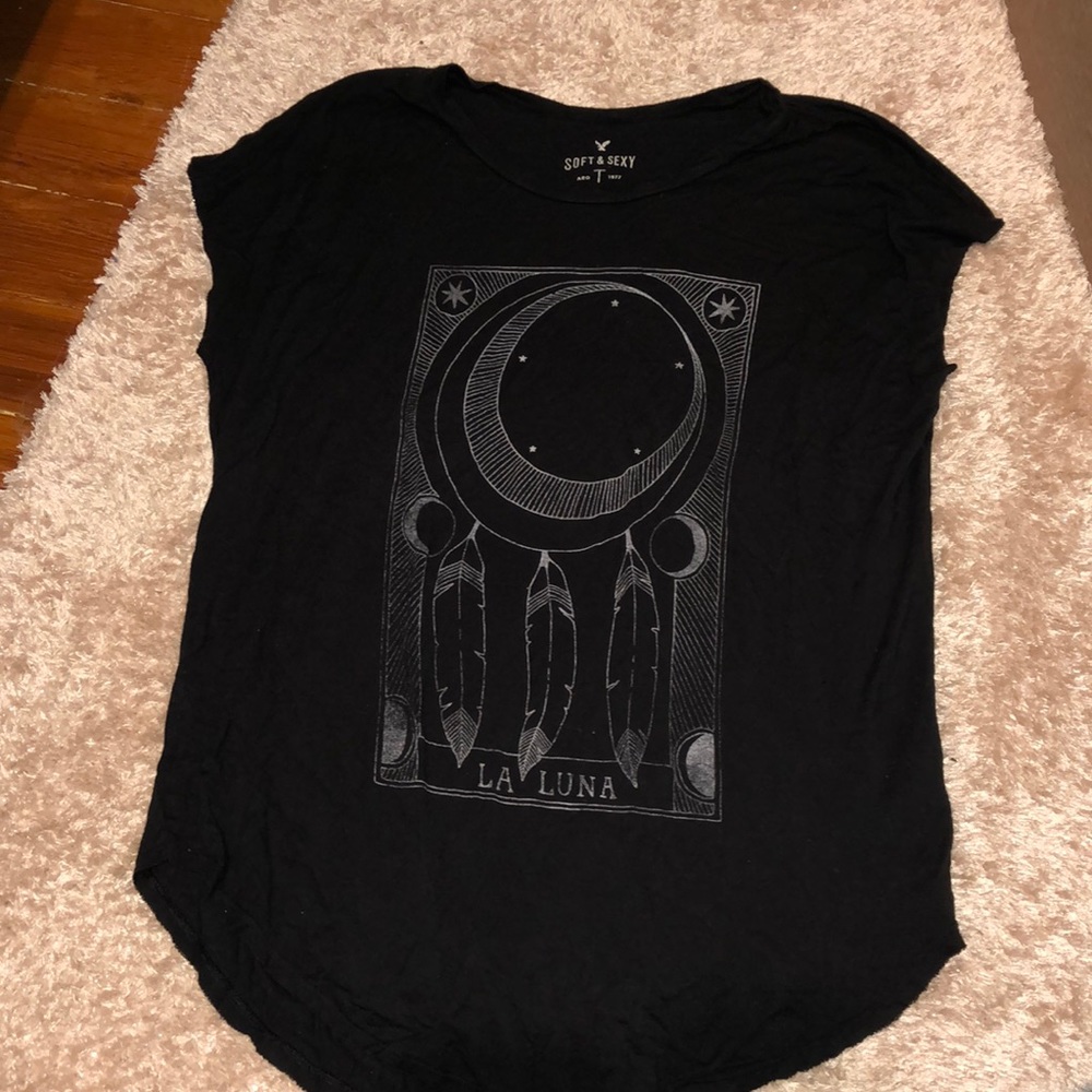 American Eagle soft and sexy la luna tee